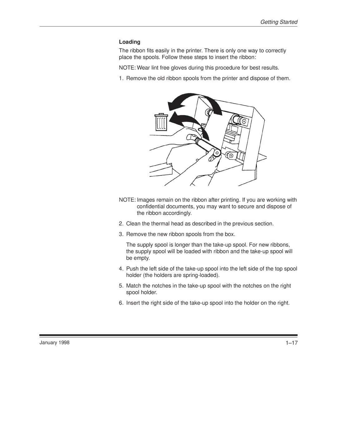 Kodak 8657 manual Loading 