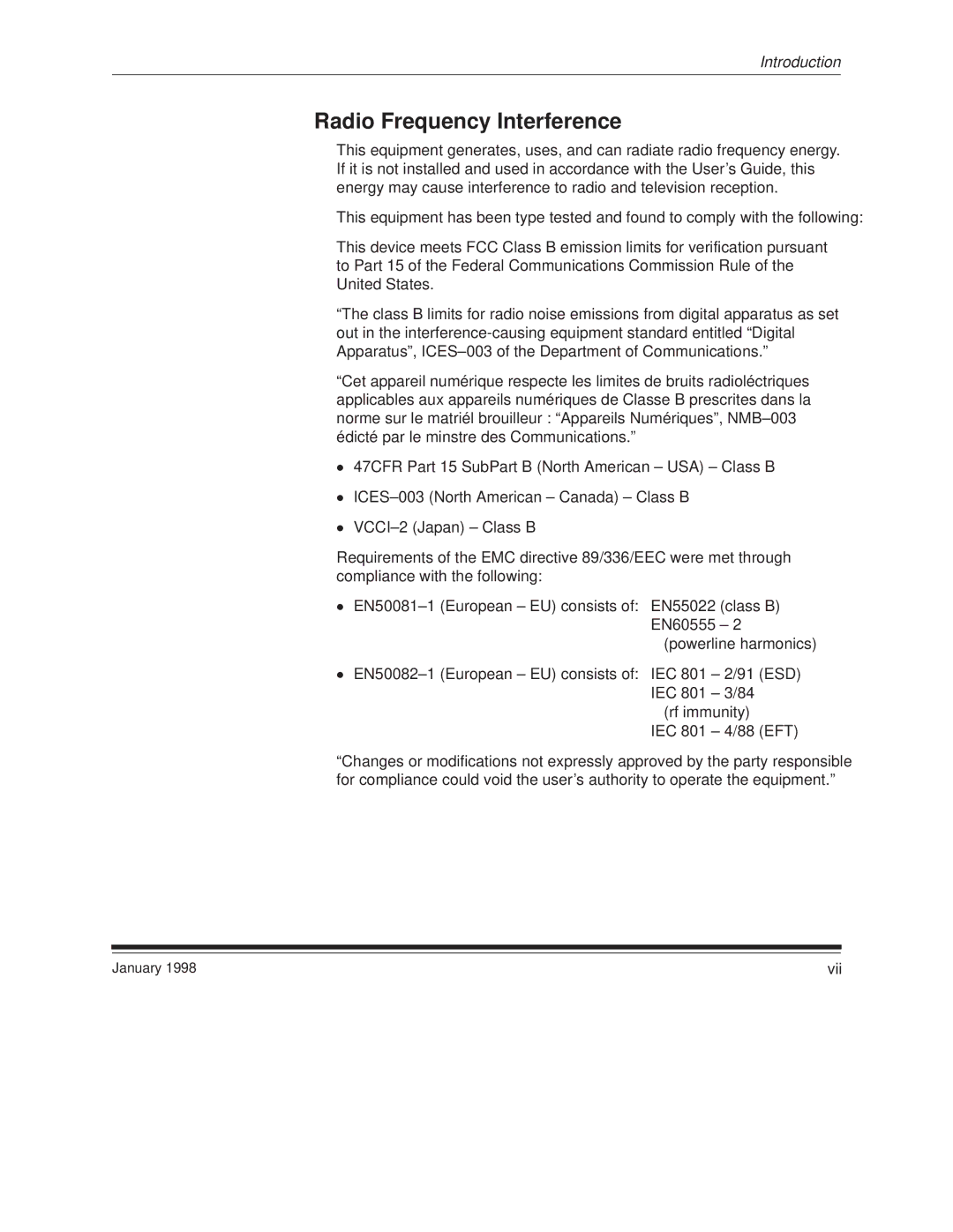 Kodak 8657 manual Radio Frequency Interference 