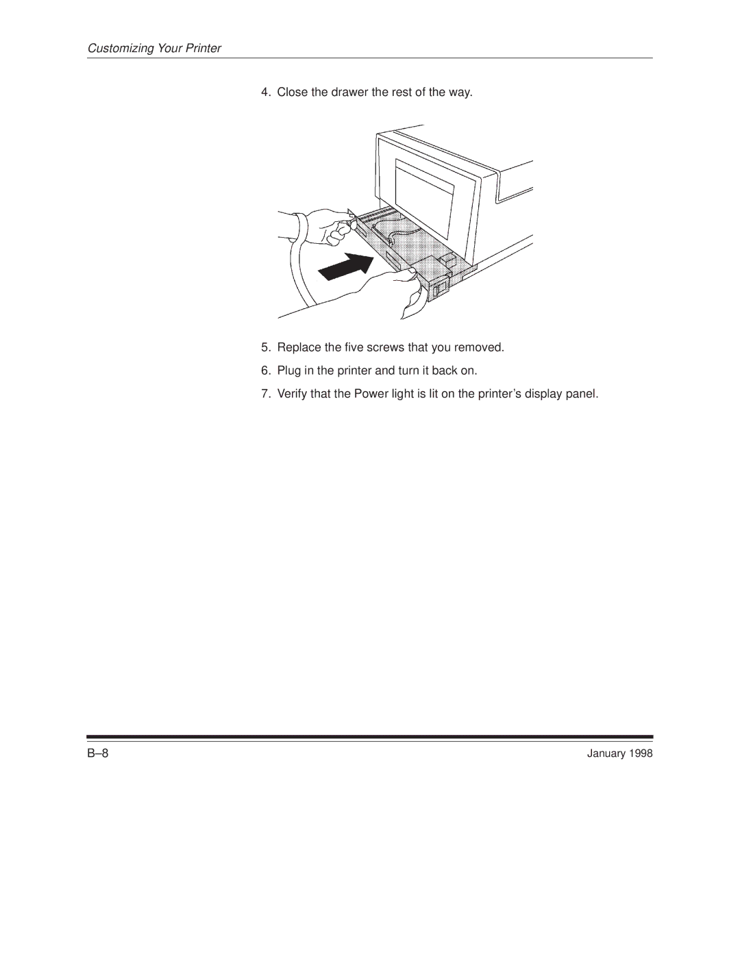 Kodak 8657 manual Customizing Your Printer 