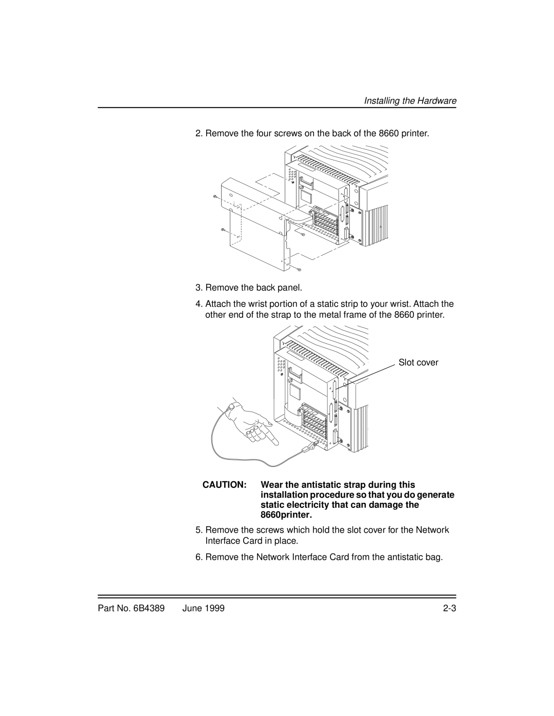 Kodak 8660, 8670 manual Installing the Hardware 