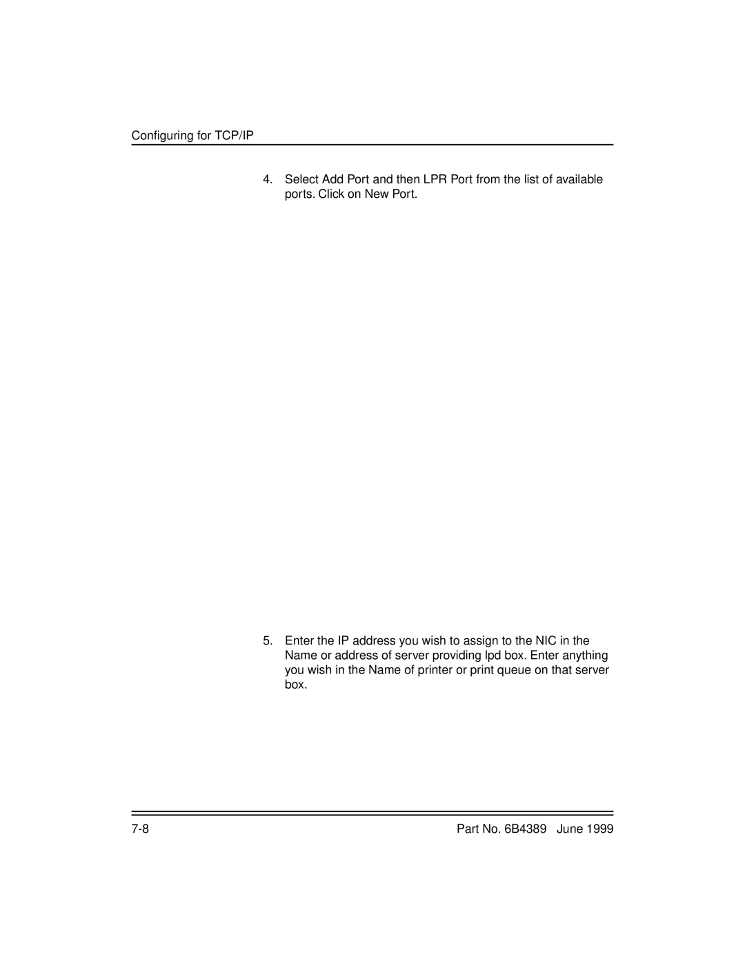 Kodak 8670, 8660 manual Configuring for TCP/IP 