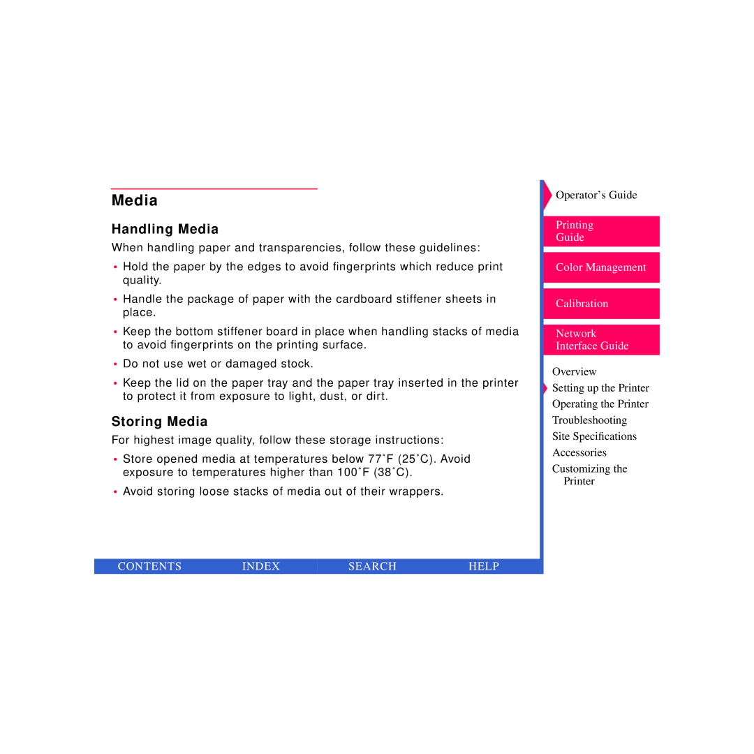 Kodak 8670 PS specifications Handling Media, Storing Media 