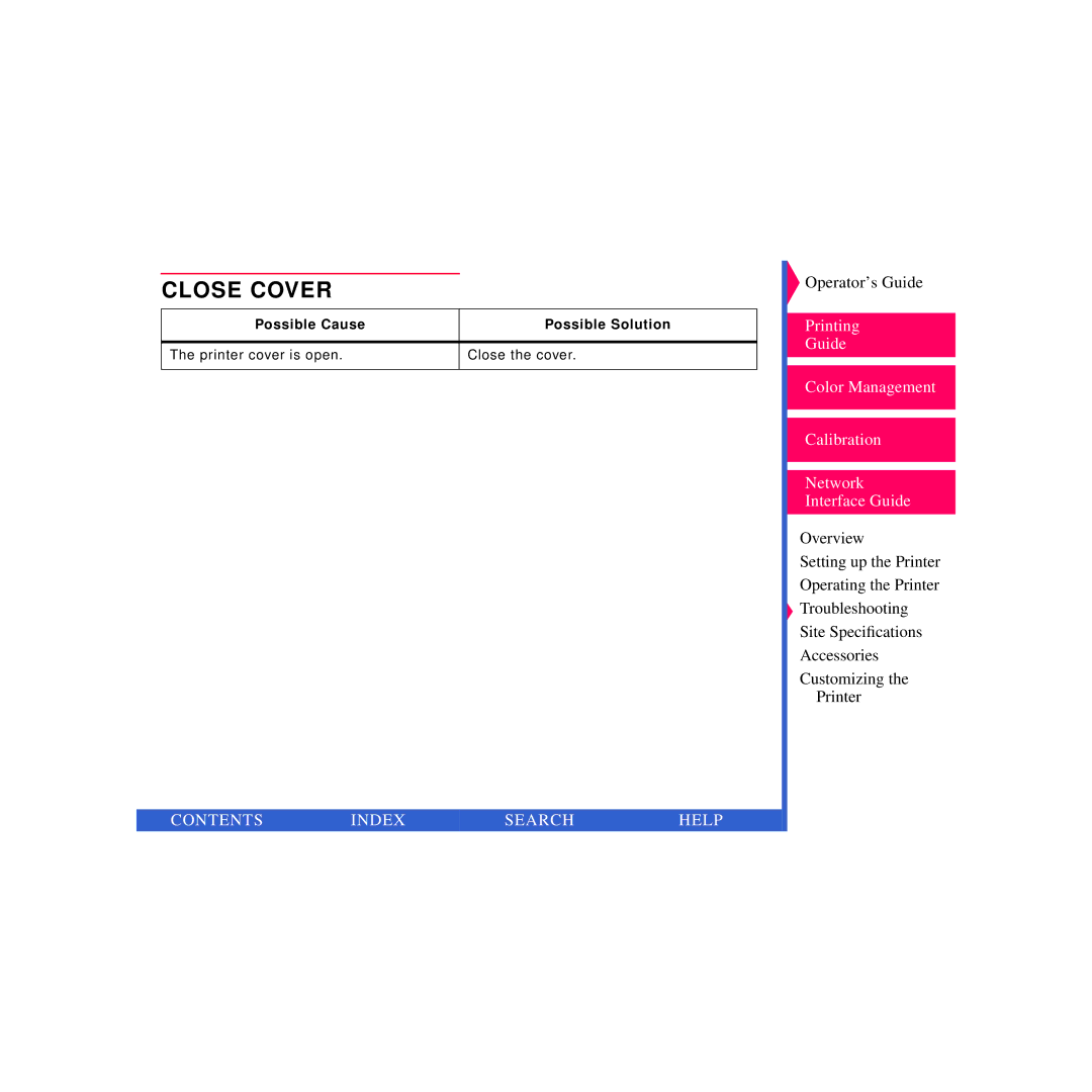 Kodak 8670 PS specifications Close Cover 