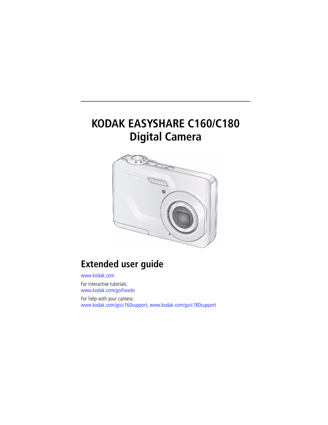 Kodak 8898934, 8749400 manual Digital Camera, For interactive tutorials For help with your camera 