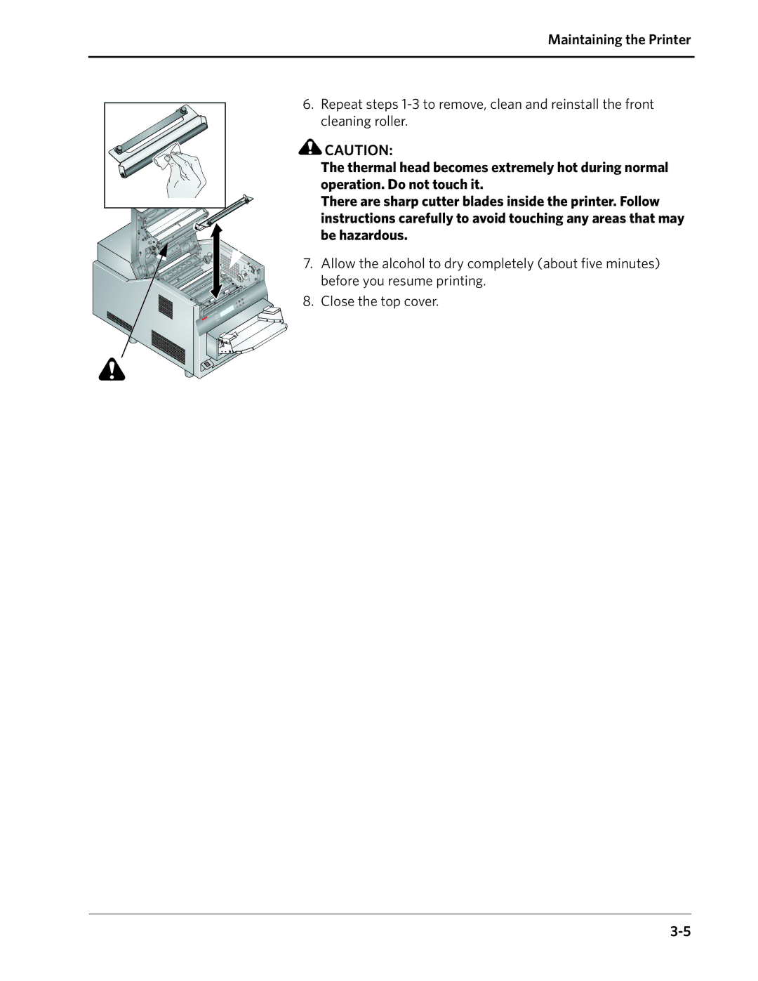 Kodak 8810 manual Maintaining the Printer 