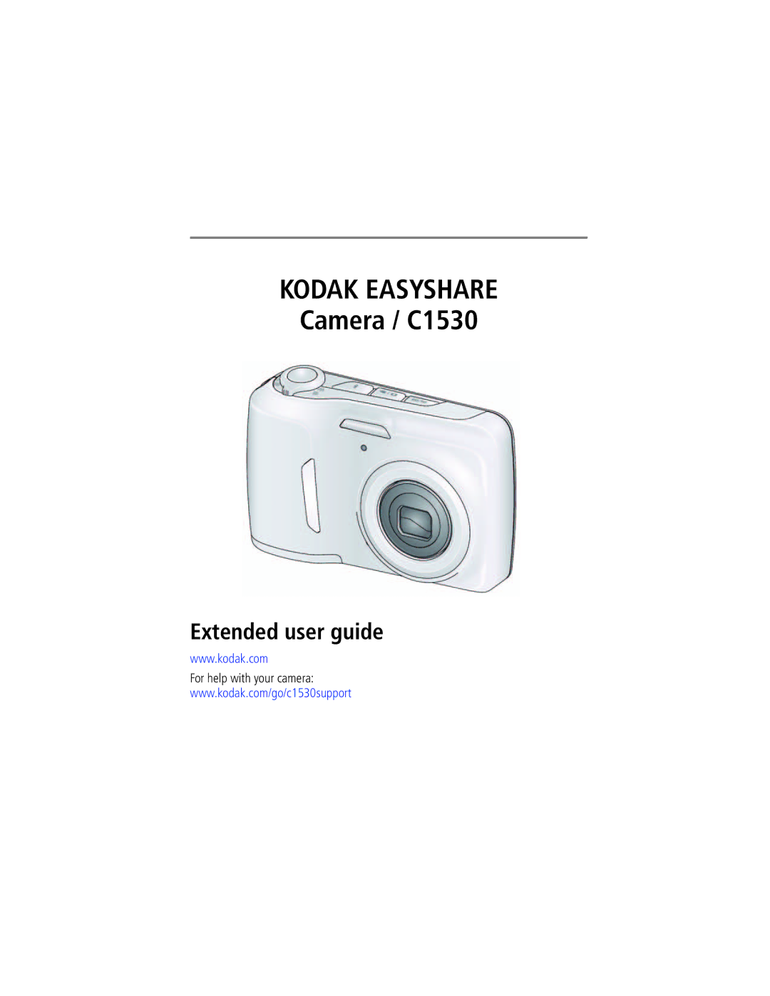 Kodak 8261935, 8908832, 1710722, C1530 manual Kodak Easyshare, For help with your camera 