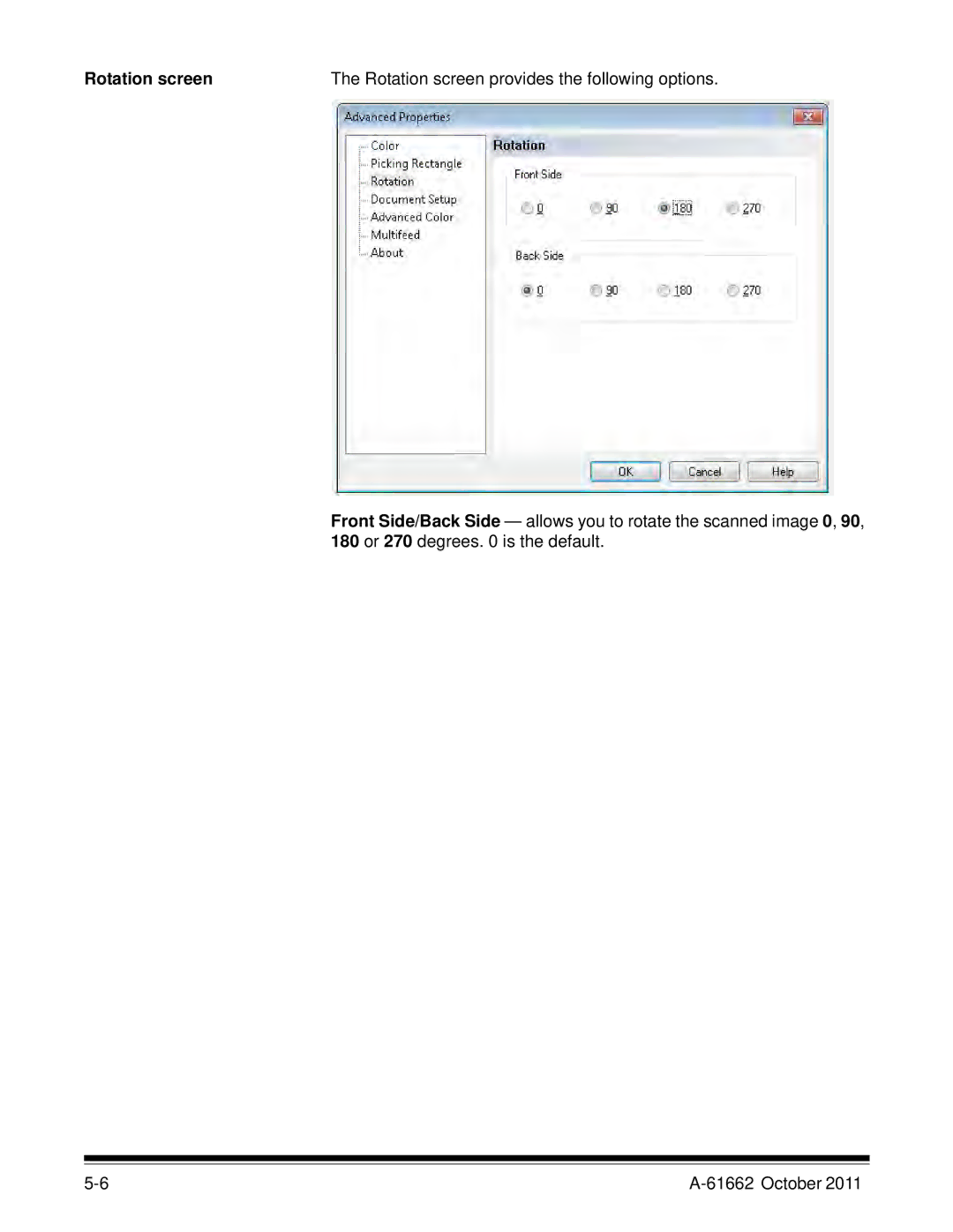 Kodak 9150DC, 9125DC, 9090DB, 9090DC manual Rotation screen 