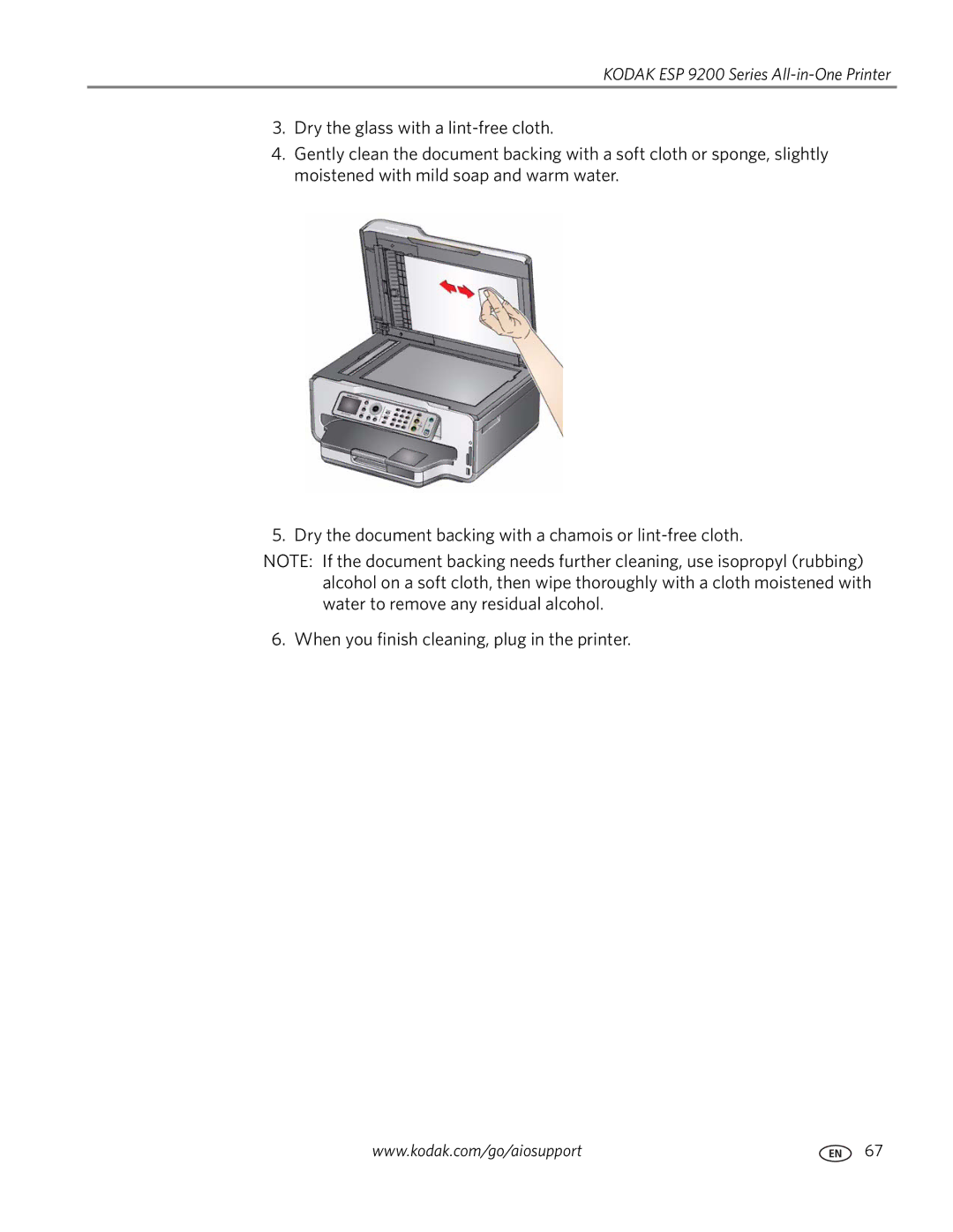 Kodak manual Kodak ESP 9200 Series All-in-One Printer 