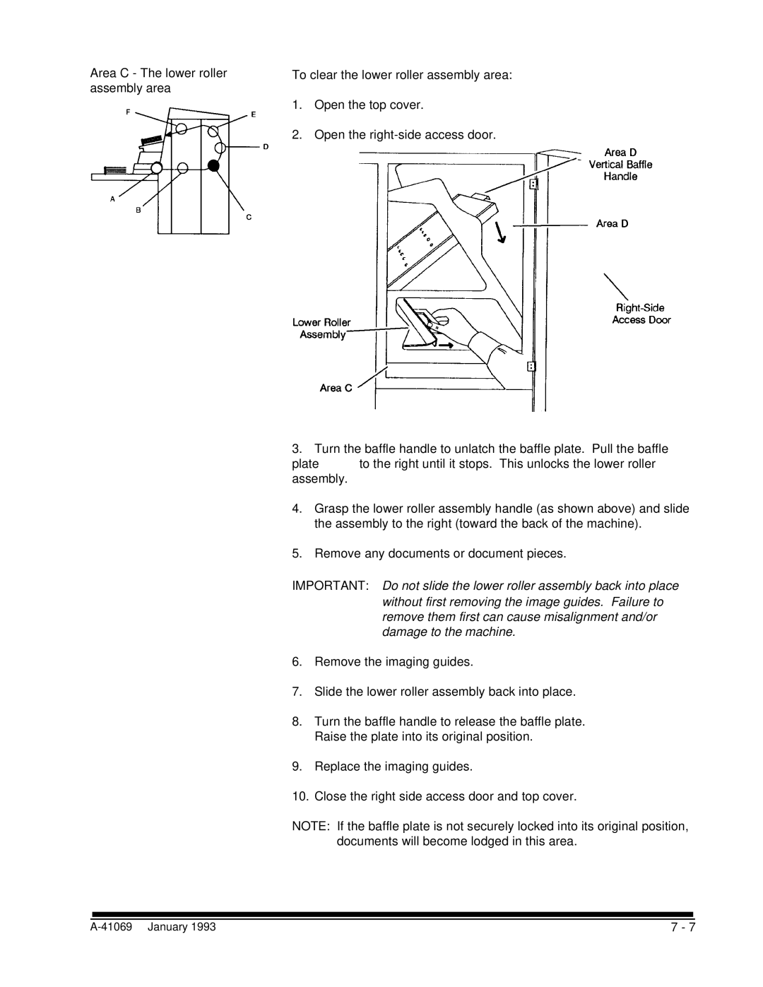 Kodak A-41069 user manual January 