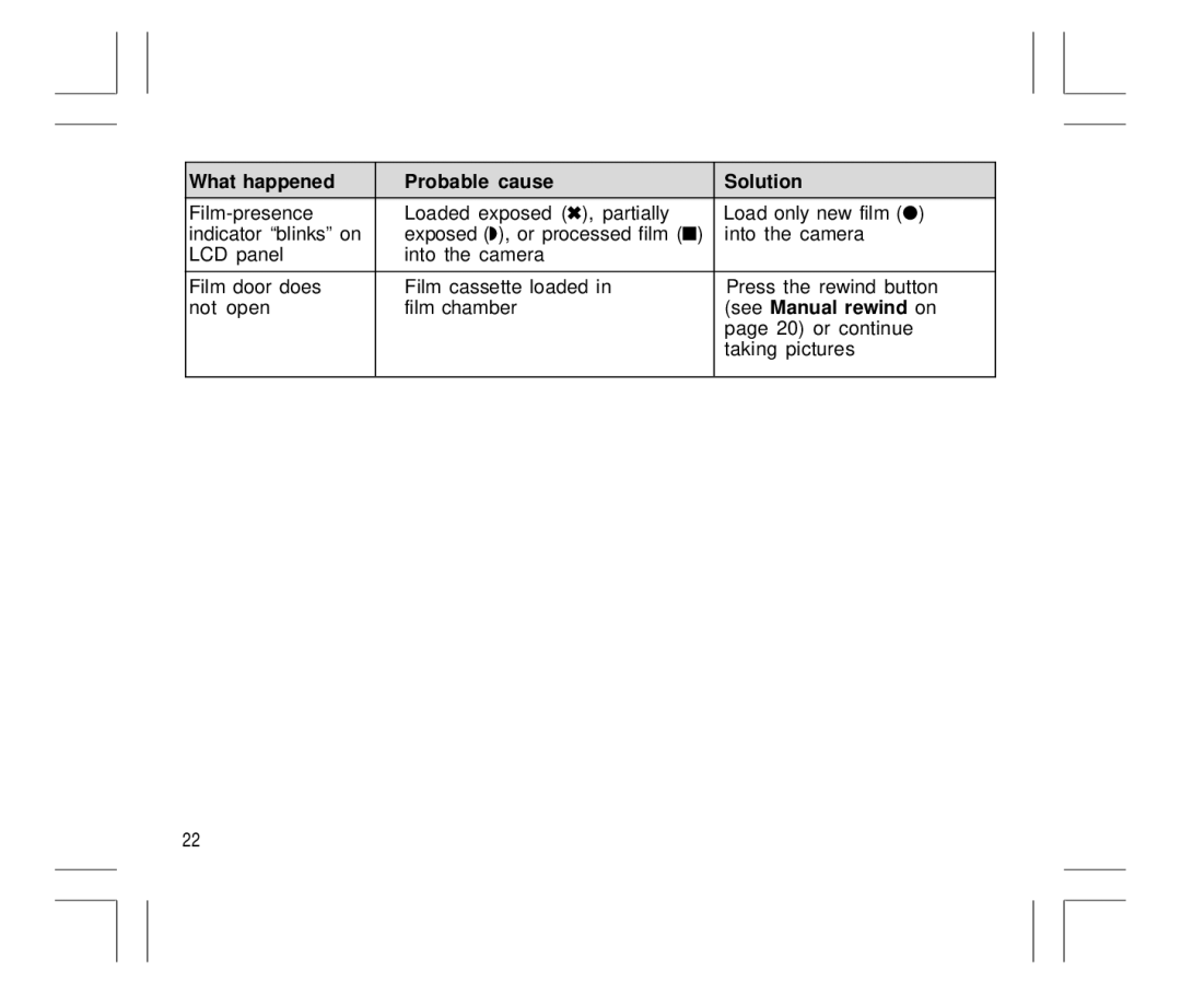 Kodak Auto-Focus Camera manual See Manual rewind on 