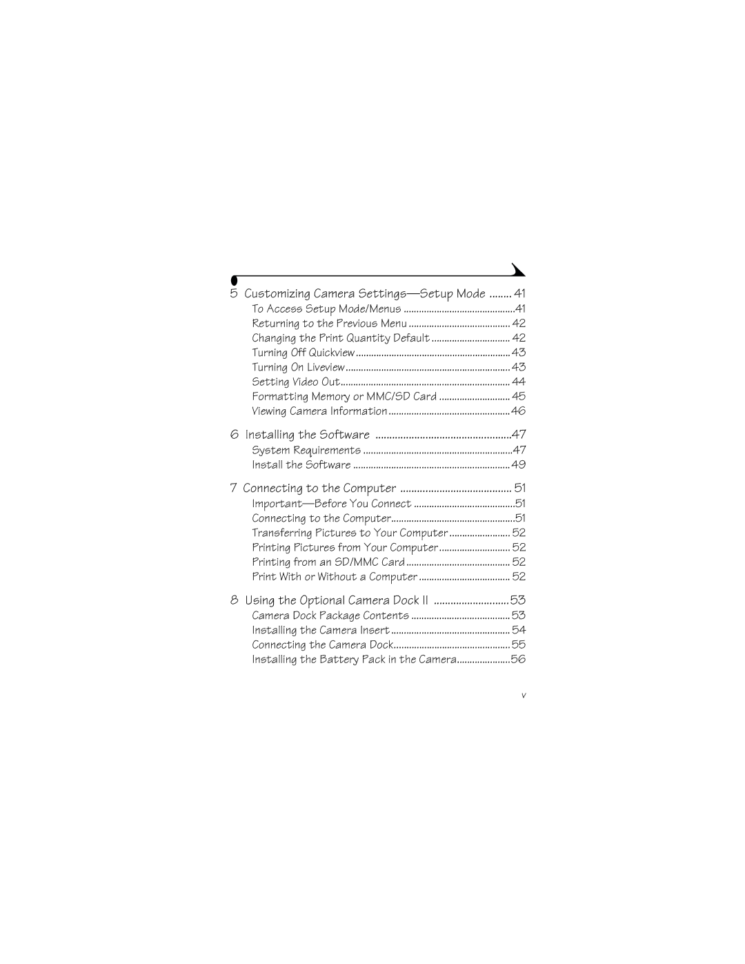 Kodak CX4310 manual Customizing Camera Settings-Setup Mode 