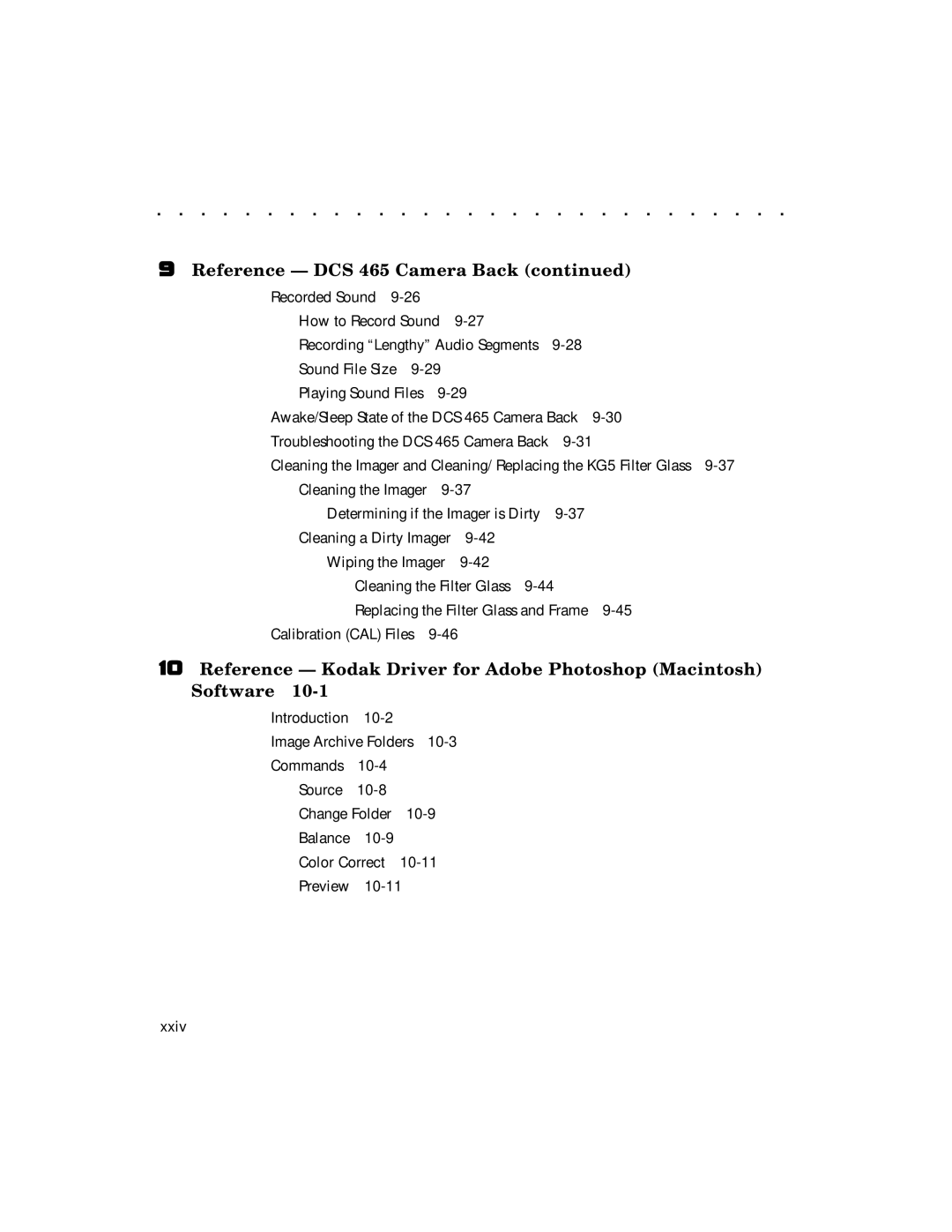 Kodak DCS 465 user manual Determining if the Imager is Dirty 