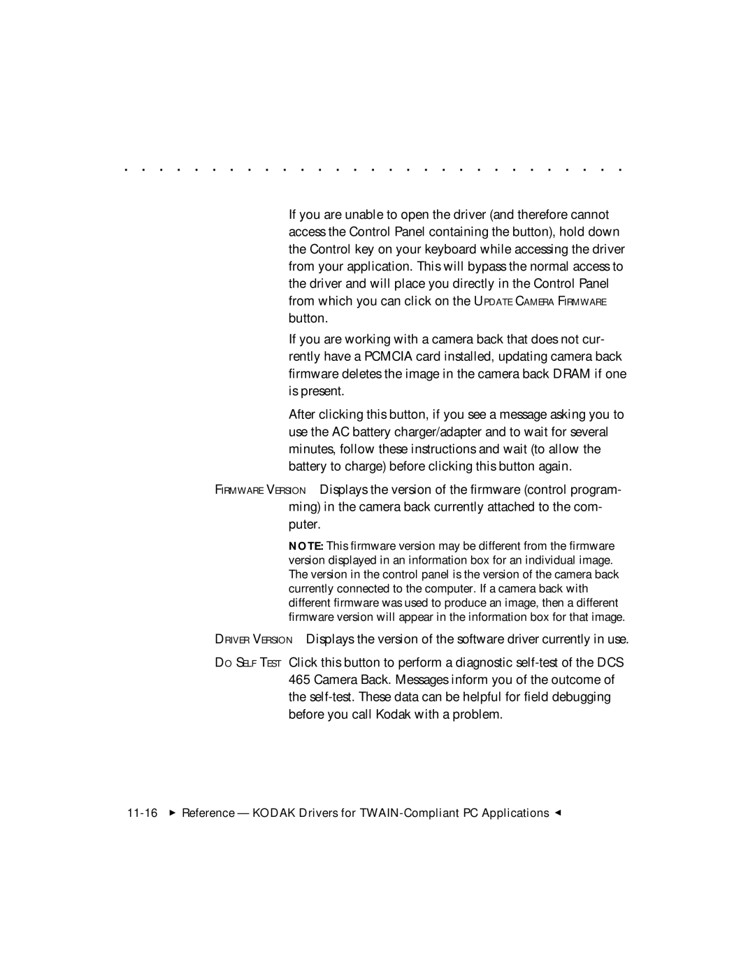 Kodak DCS 465 user manual 