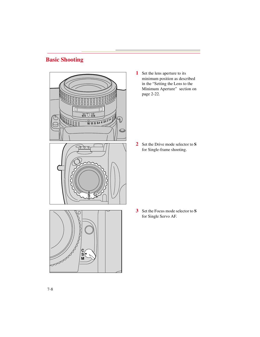 Kodak DCS600 manual Basic Shooting 