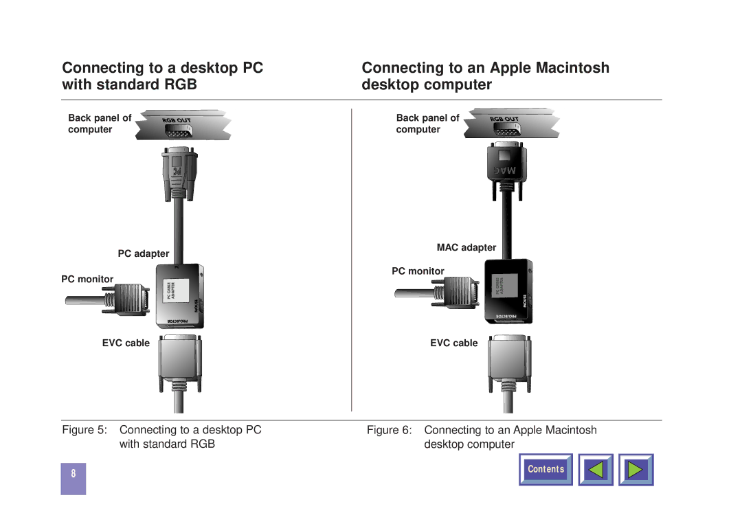 Kodak DP850 manual Connecting to a desktop PC 