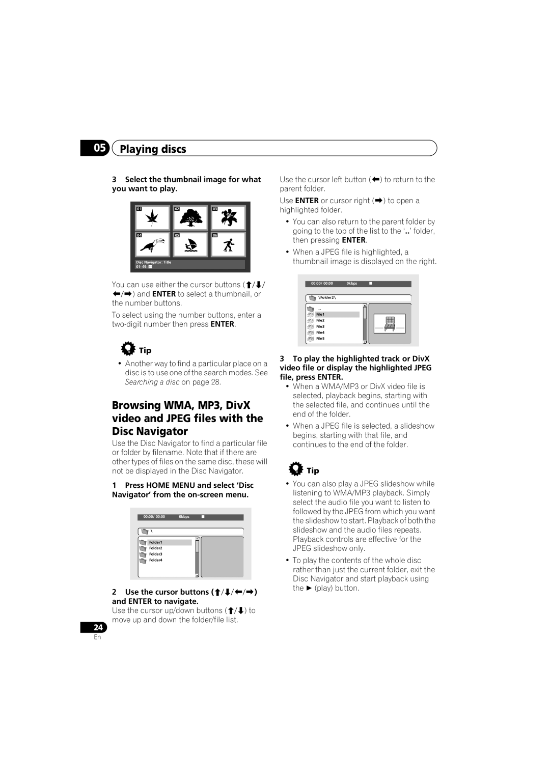 Kodak DV-300-K manual Select the thumbnail image for what you want to play, Tip 