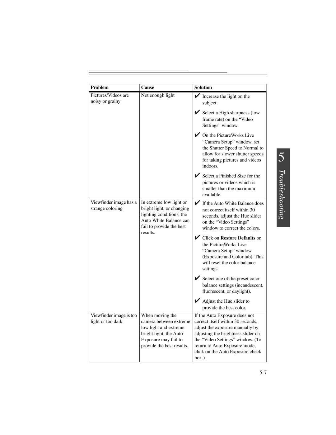 Kodak DVC323 manual Click on Restore Defaults on 