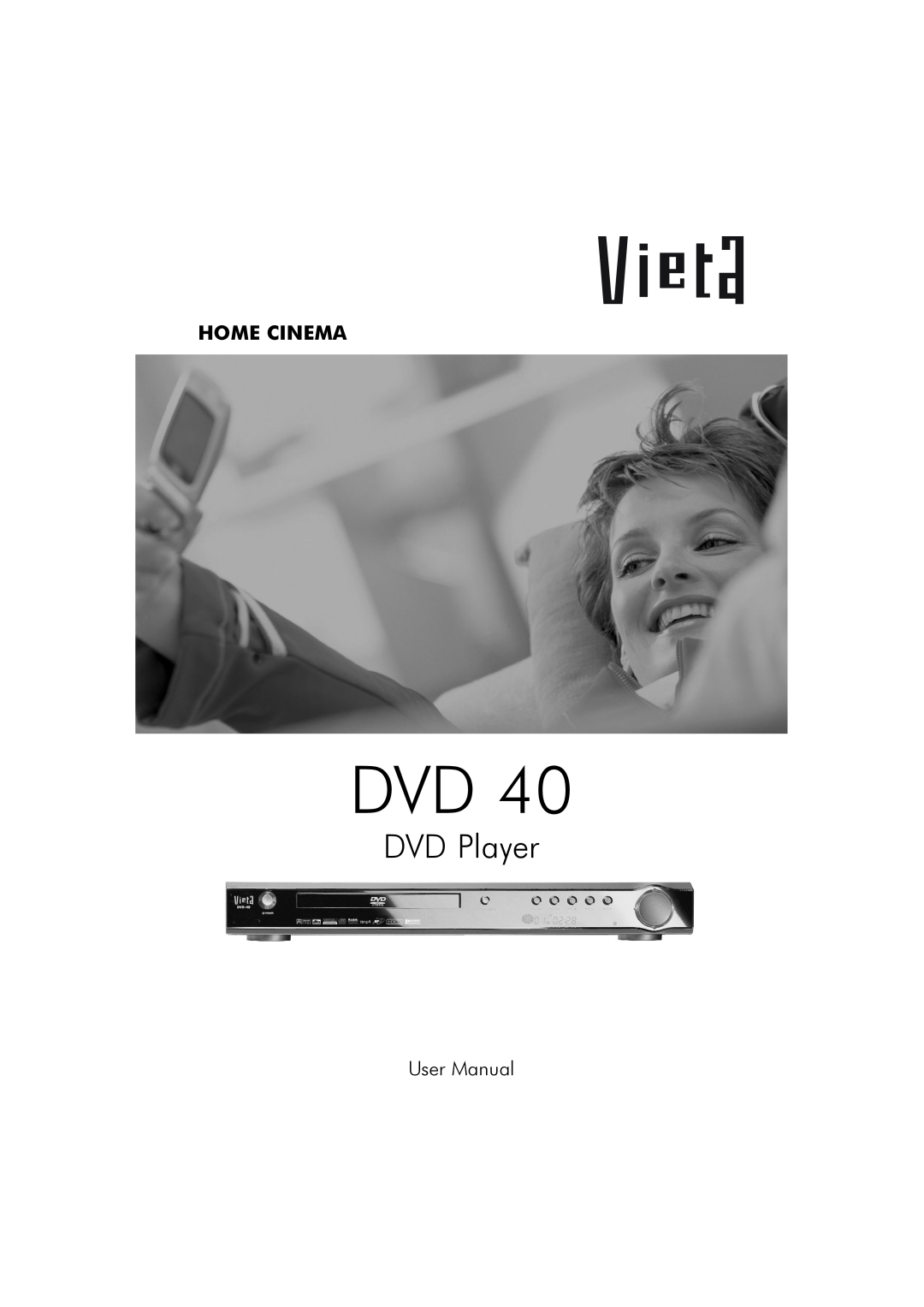 Kodak DVD 40 user manual User Manual, DVD Player, Home Cinema 