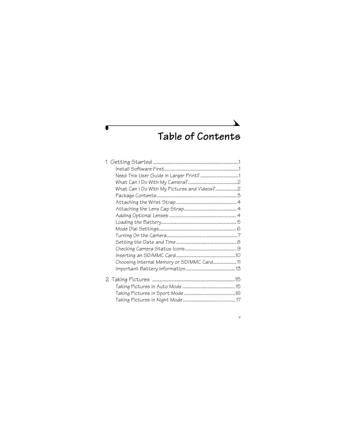 Kodak DX4530 manual Table of Contents 