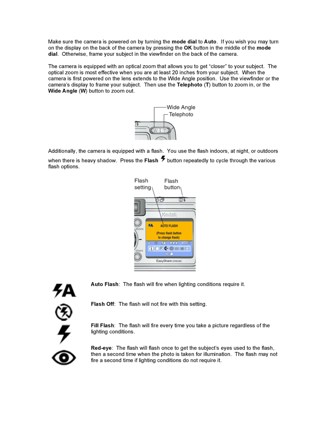 Kodak DX6340 manual 