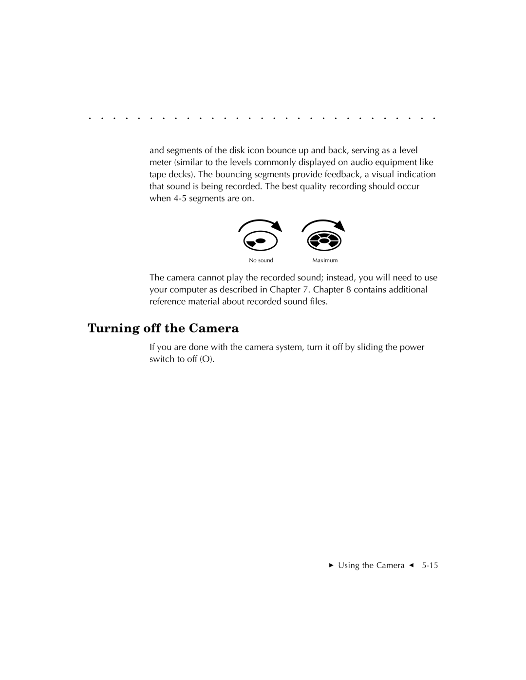 Kodak EOSDCS 1, EOSDCS 5, EOSDCS 3 user manual No sound 