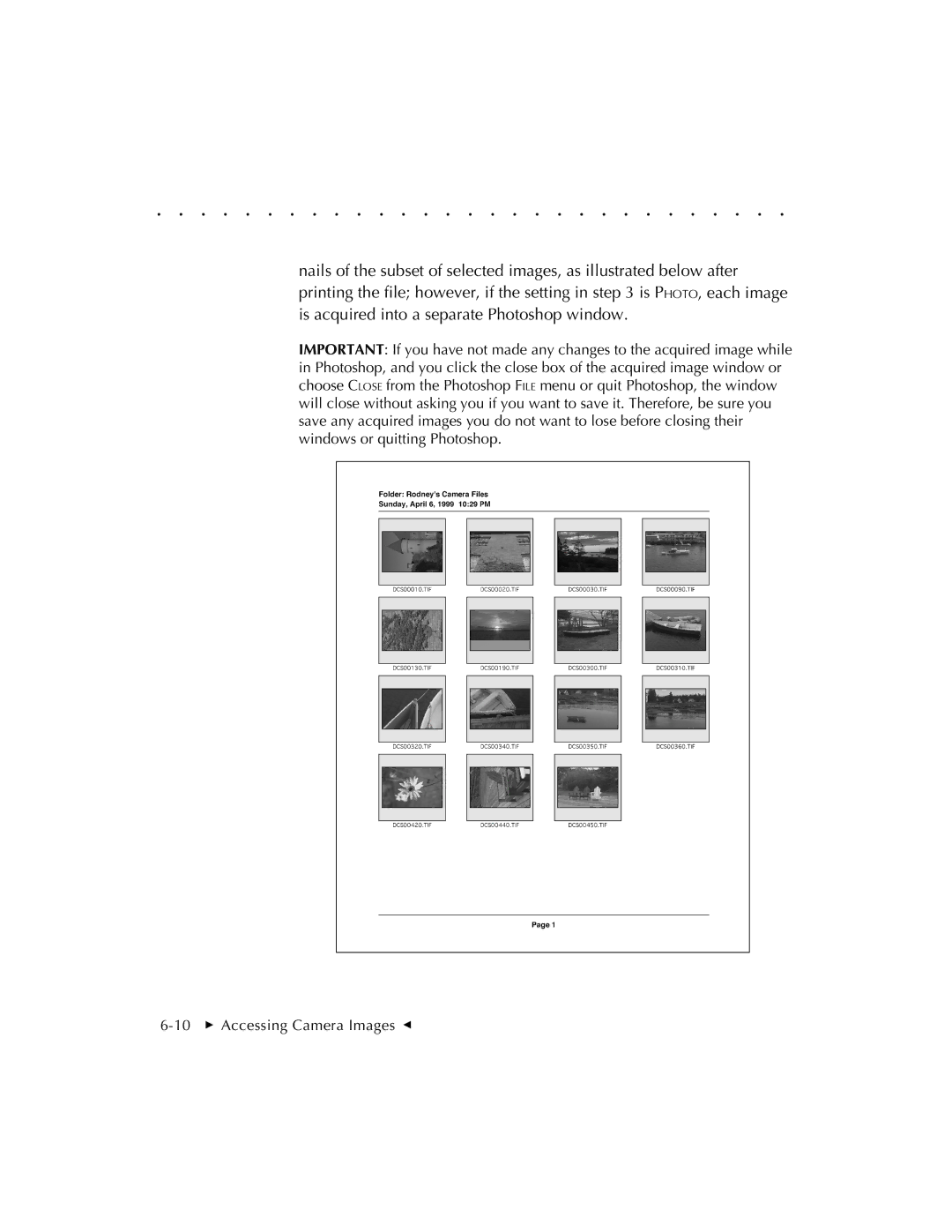 Kodak EOSDCS 5, EOSDCS 3, EOSDCS 1 user manual 