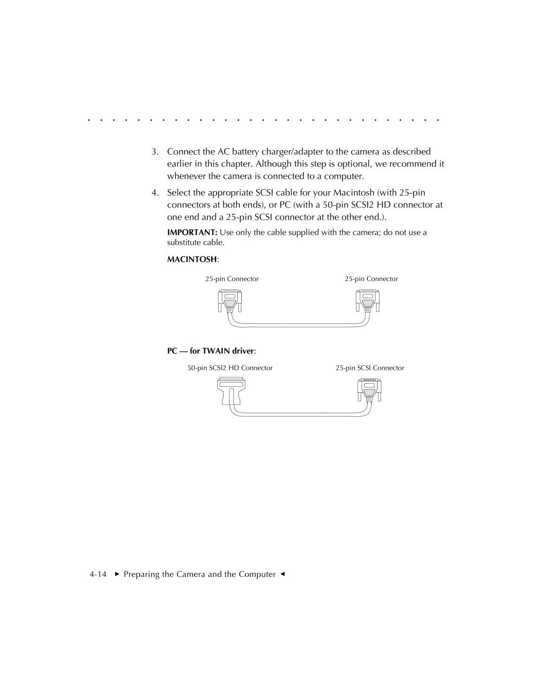 Kodak EOSDCS 3, EOSDCS 5, EOSDCS 1 user manual Macintosh 