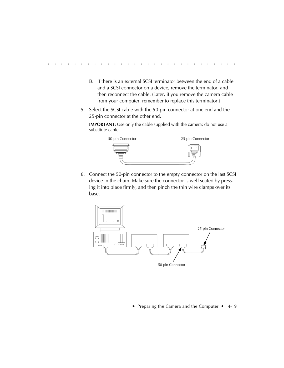 Kodak EOSDCS 5, EOSDCS 3, EOSDCS 1 user manual Pin Connector 