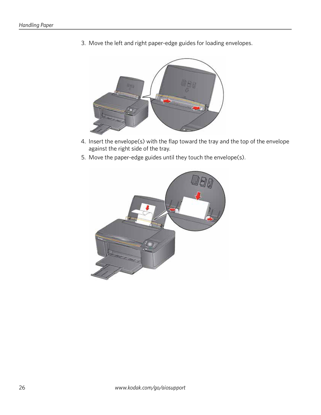 Kodak ESP 1.2 manual Handling Paper 