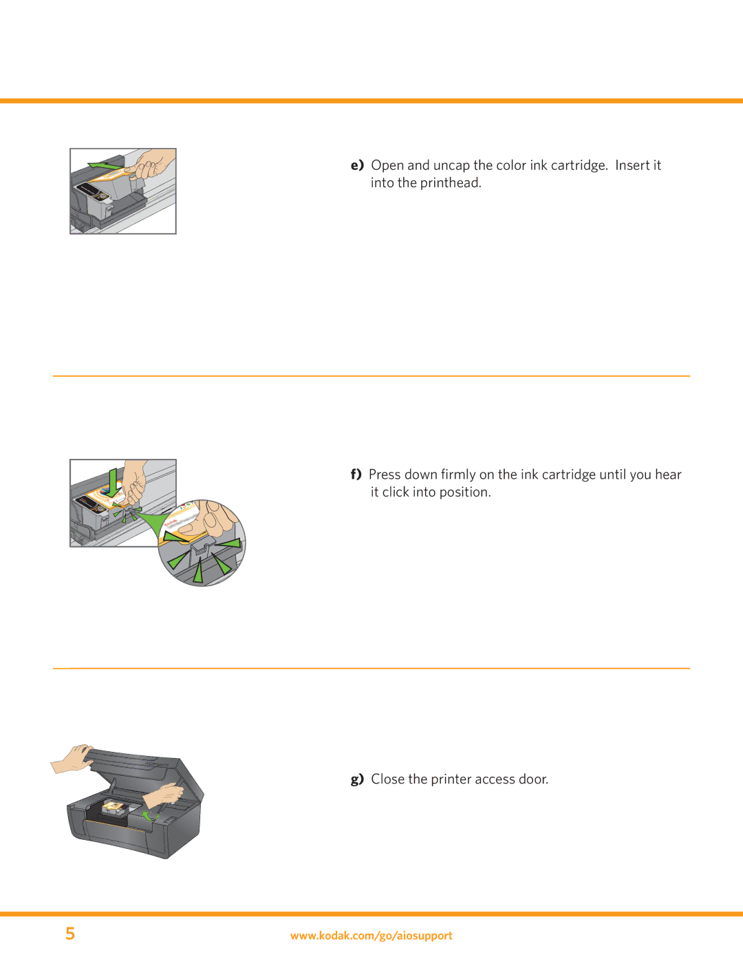 Kodak ESP 3 manual Noire 