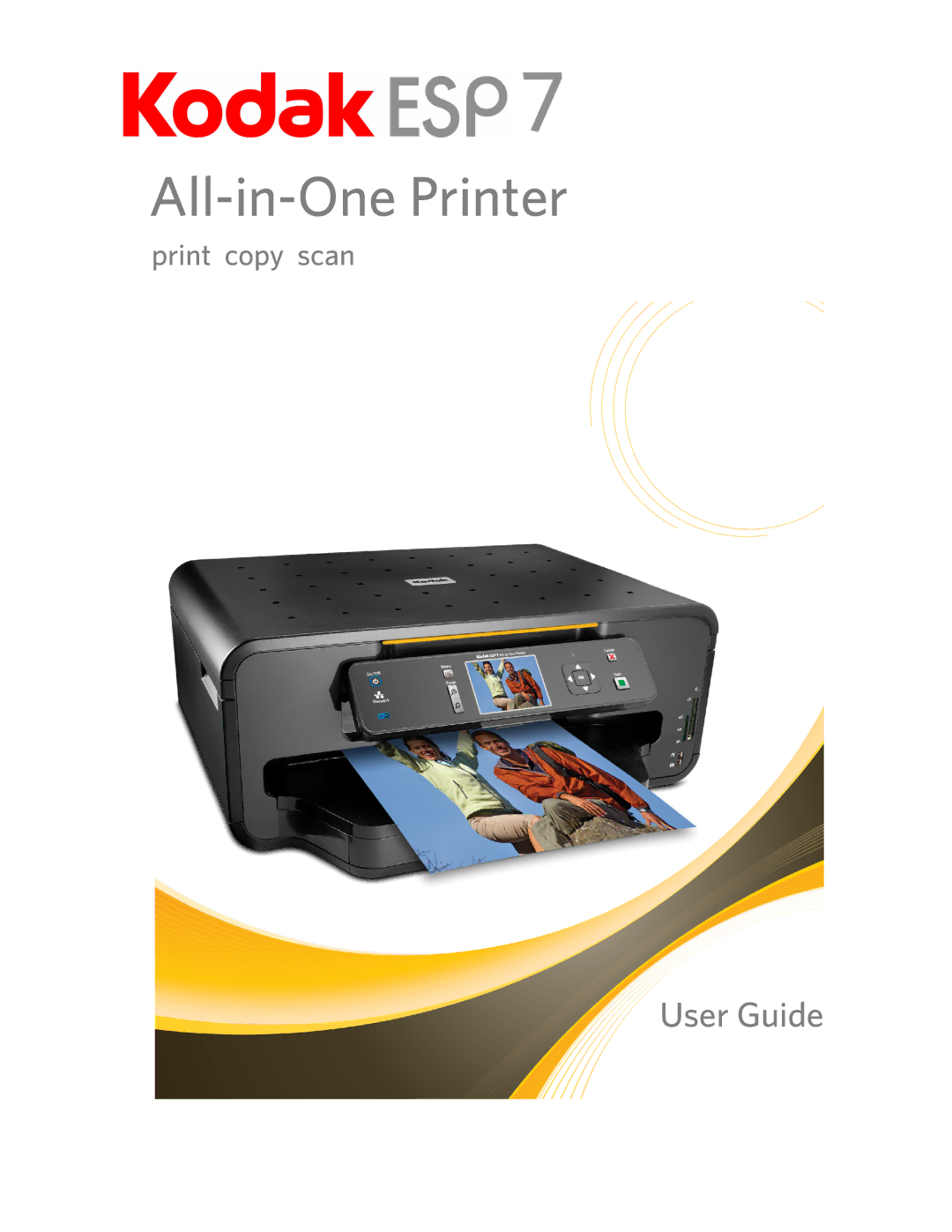 Kodak ESP 7 manual All-in-One Printer 