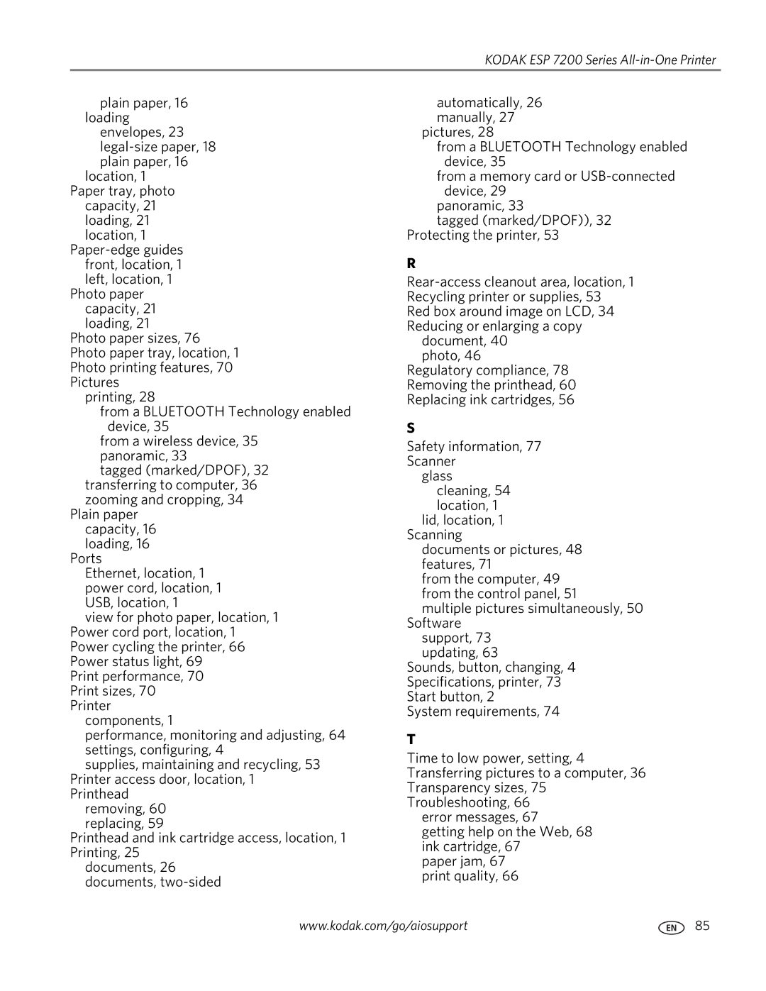 Kodak ESP 7200 Series manual Document, 40 photo 