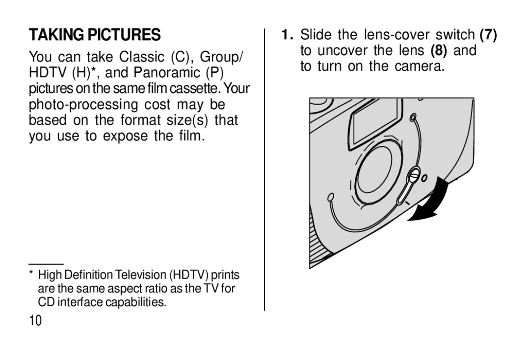 Kodak F320/F330 manual Taking Pictures 