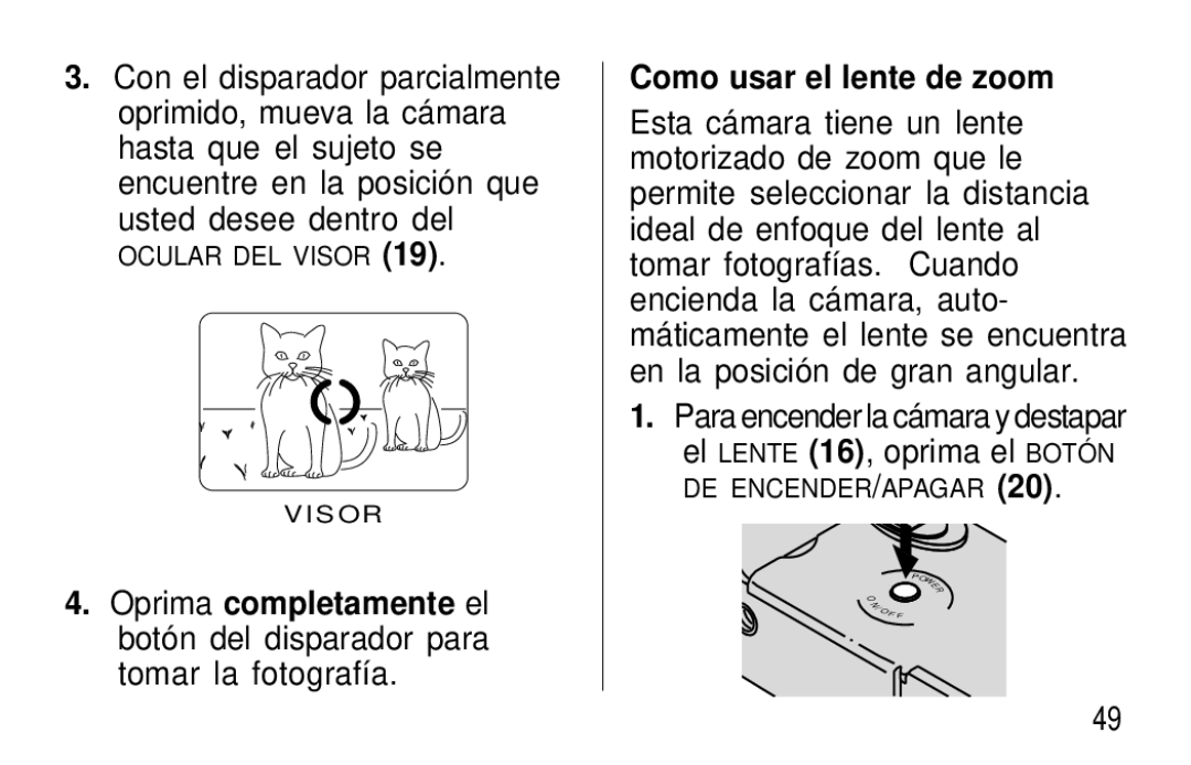 Kodak F600Zoom manual De Encender/Apagar 