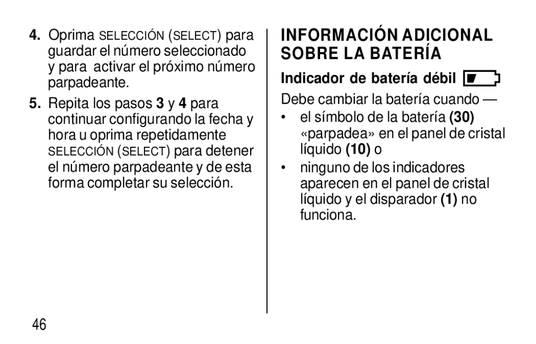 Kodak F620 Zoom manual Informació N Adicional Sobre LA Batería, Indicador de batería dé bil 