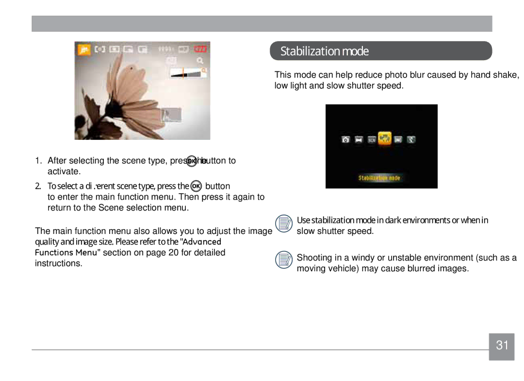 Kodak FD3 appendix Stabilization mode 