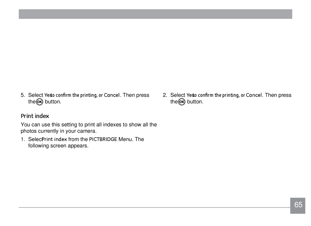 Kodak FD3 appendix Print index 