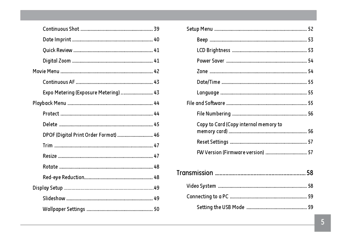 Kodak FD3 appendix Copy to Card Copy internal memory to 