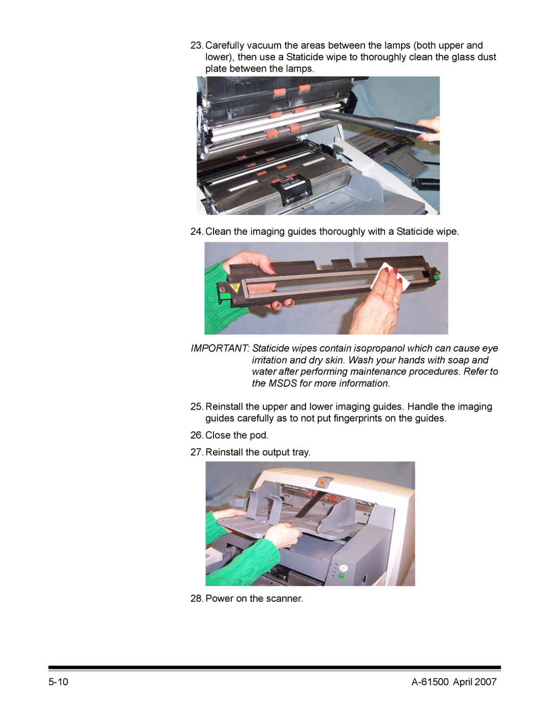 Kodak i600 Series manual 