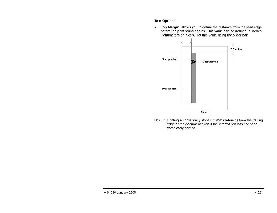 Kodak i800 Series manual Text Options 