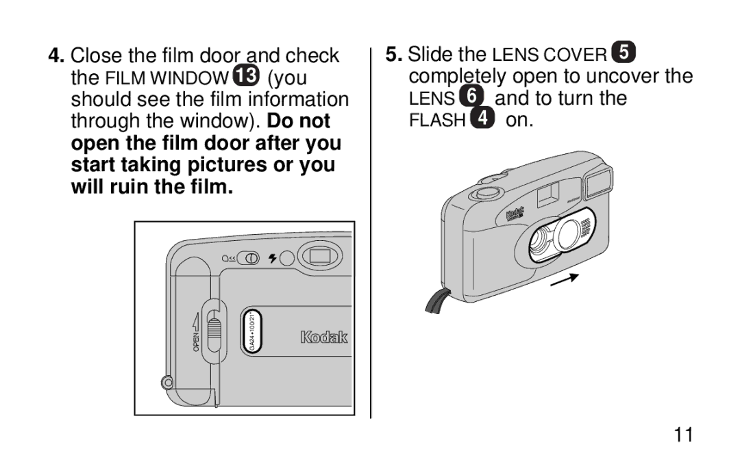 Kodak KB20 manual 100/21 