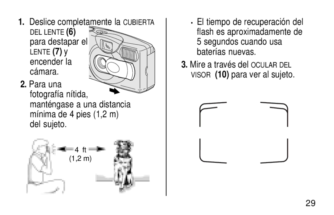 Kodak KB28 manual Deslice completamente la Cubierta 