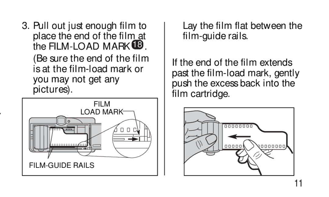 Kodak KC50/55 manual Film 