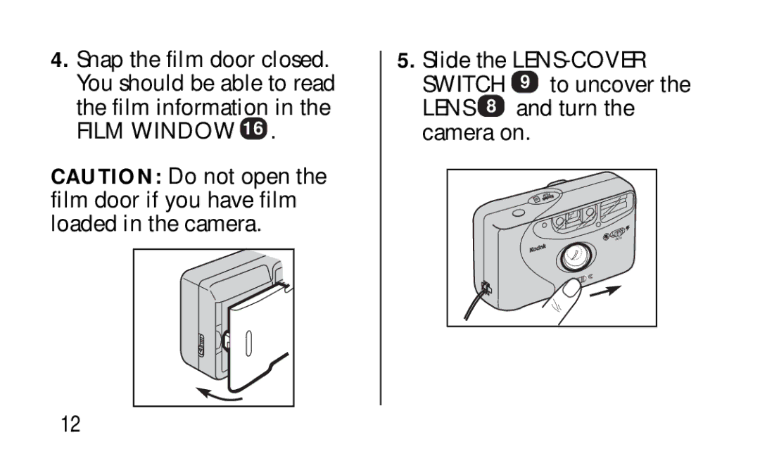 Kodak KC50/55 manual 