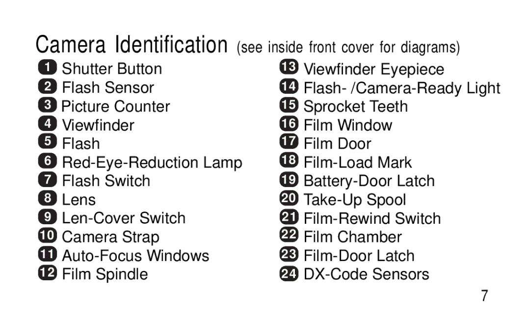 Kodak KC50/55 manual Flash- /Camera-Ready Light 