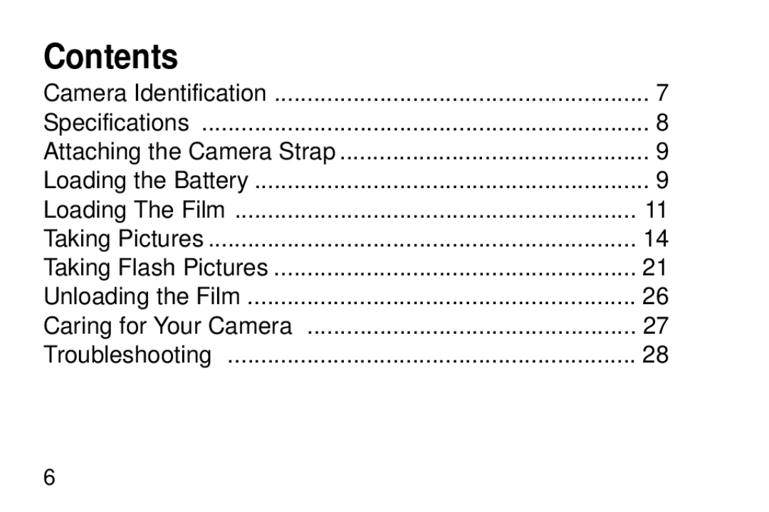 Kodak KD40 manual Contents 