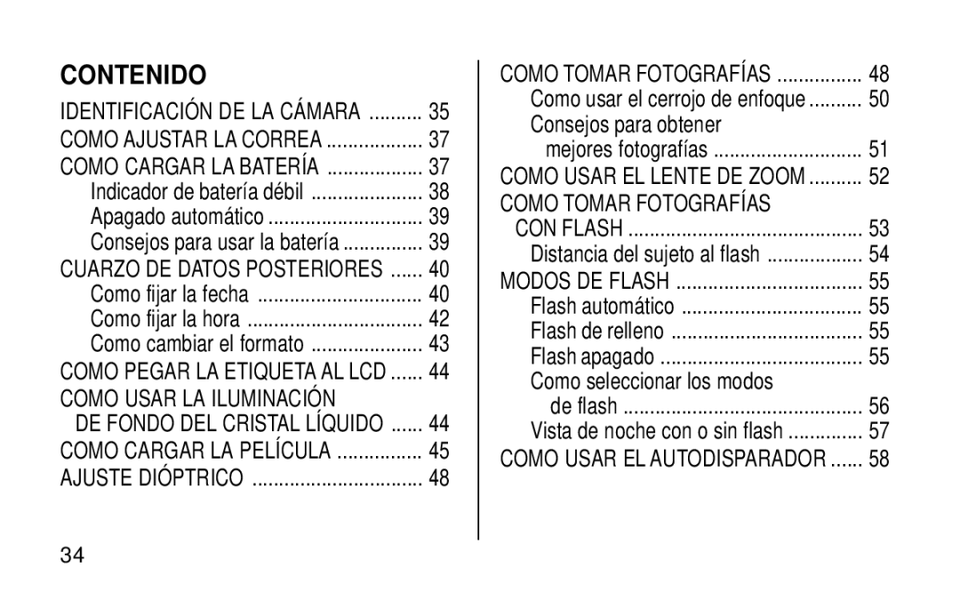 Kodak KE115 Zoom manual Contenido, Consejos para obtener, Como seleccionar los modos 