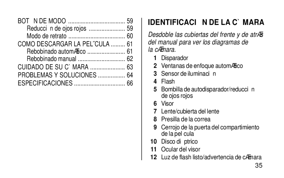 Kodak KE115 Zoom manual Identificació N DE LA CÁ Mara, Botó N DE Modo 