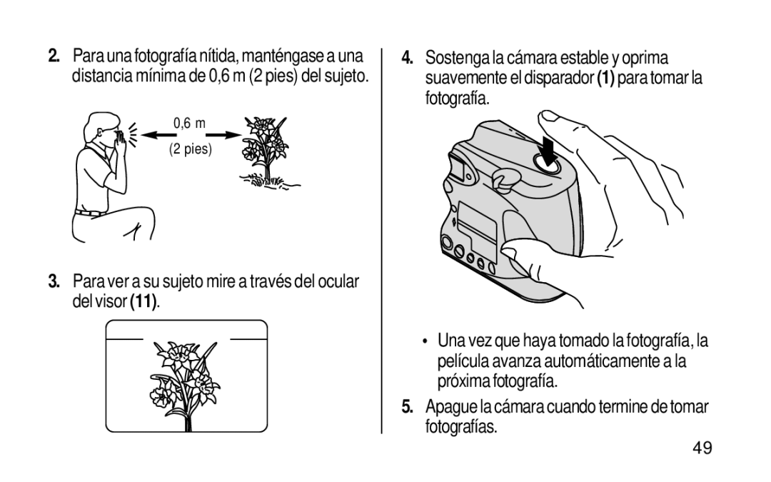 Kodak KE115 Zoom manual Apague la cámara cuando termine de tomar fotografías 