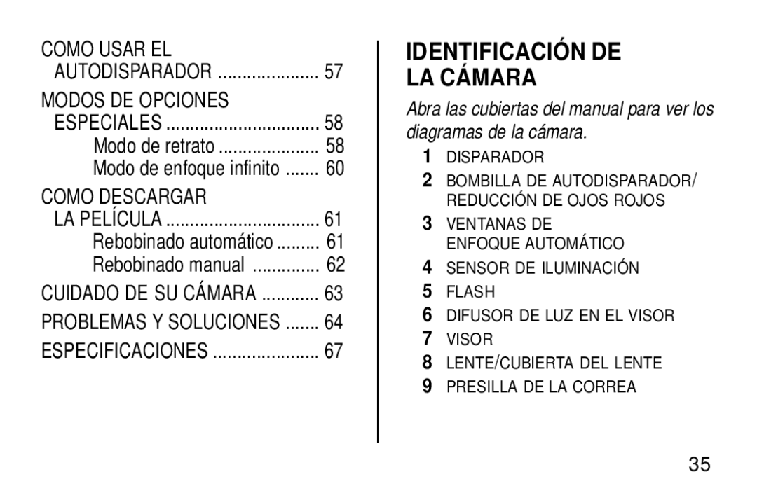 Kodak KE60 manual Identificación DE LA Cámara, Como Descargar 